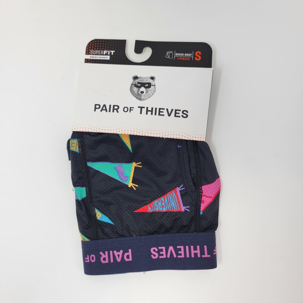 NWT Pair of Thieves SuperFit Mesh Magic Boxer Brief 1 Pack Men's Small S  28-30"